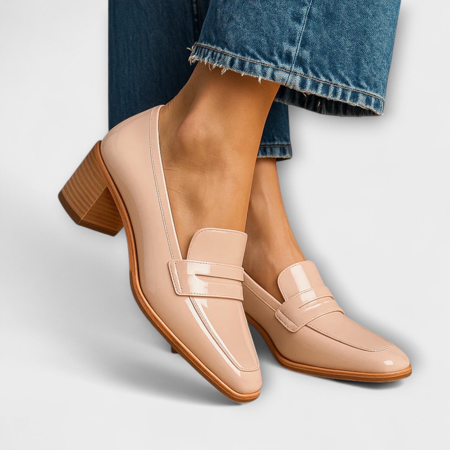 Ela - Glossy Loafers