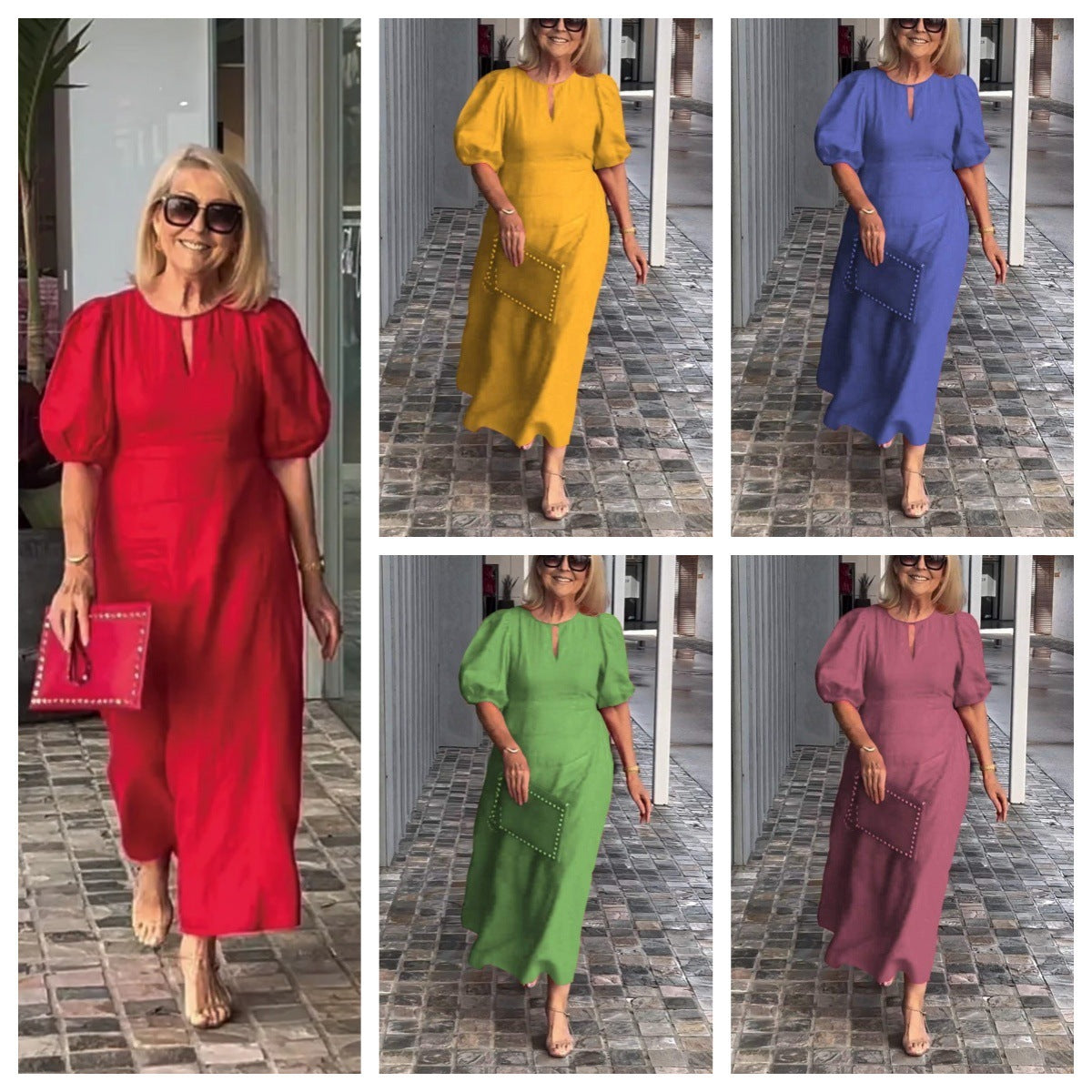 Chic Midi Dress with Elegant Essence