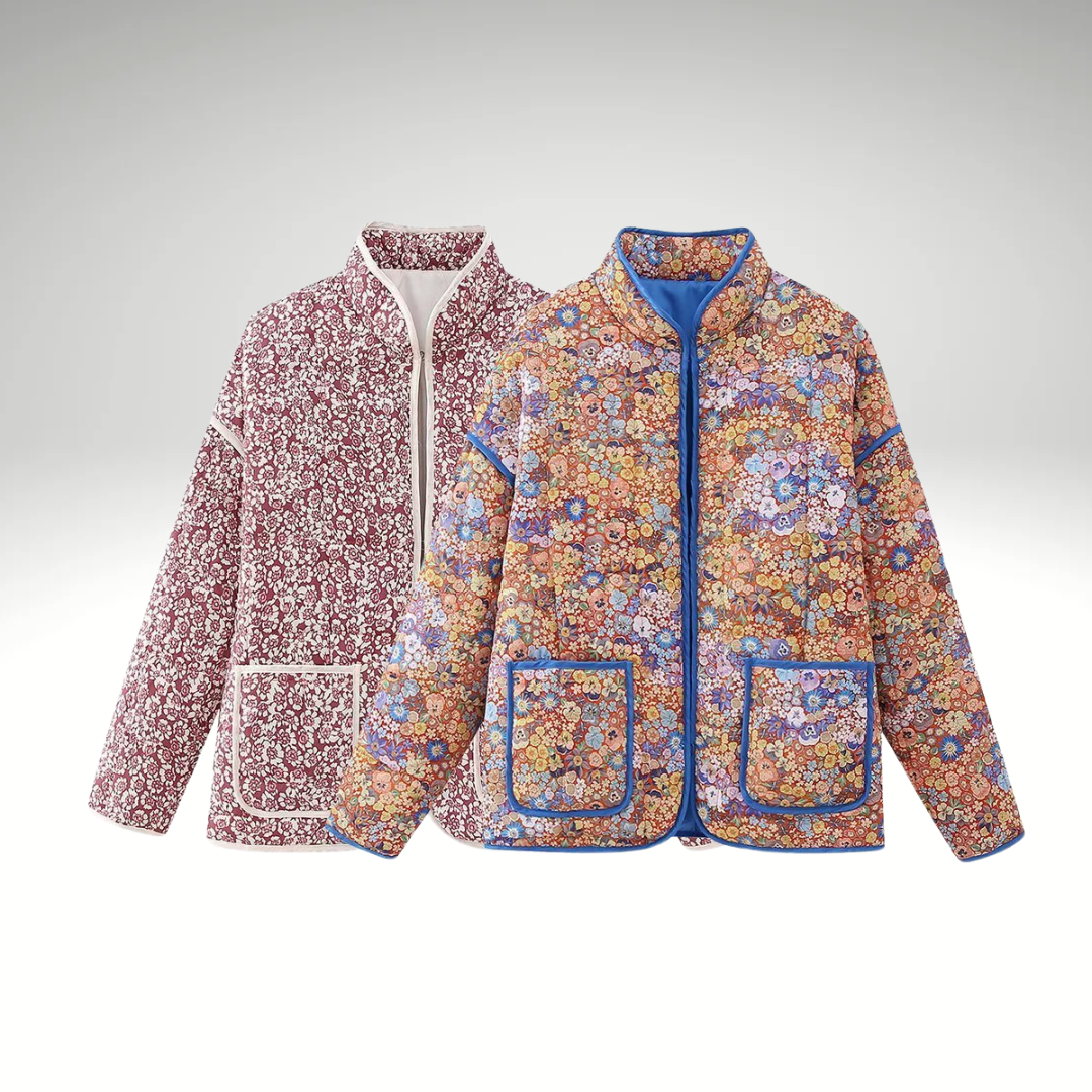 Isabella™ - Classic Floral Vintage Coat