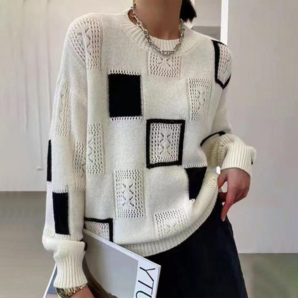 Vera™ - Chic Square Knit Pullover