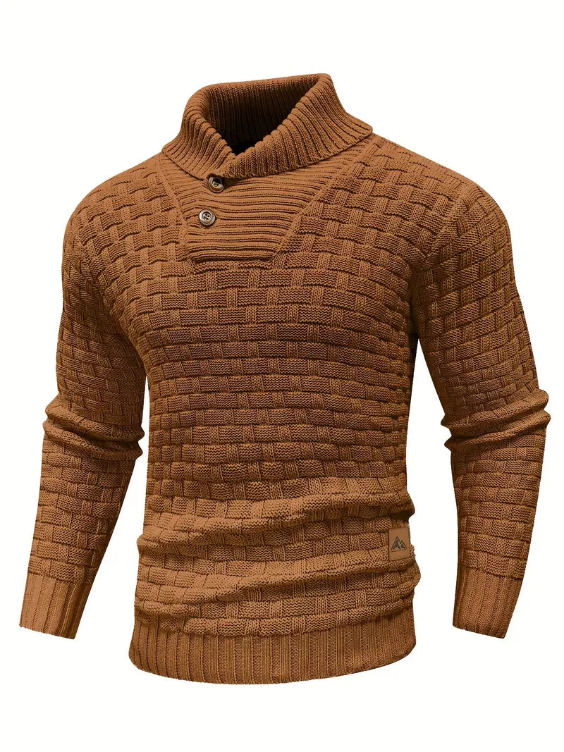 Saxon™ - Wooden Grain Sweater