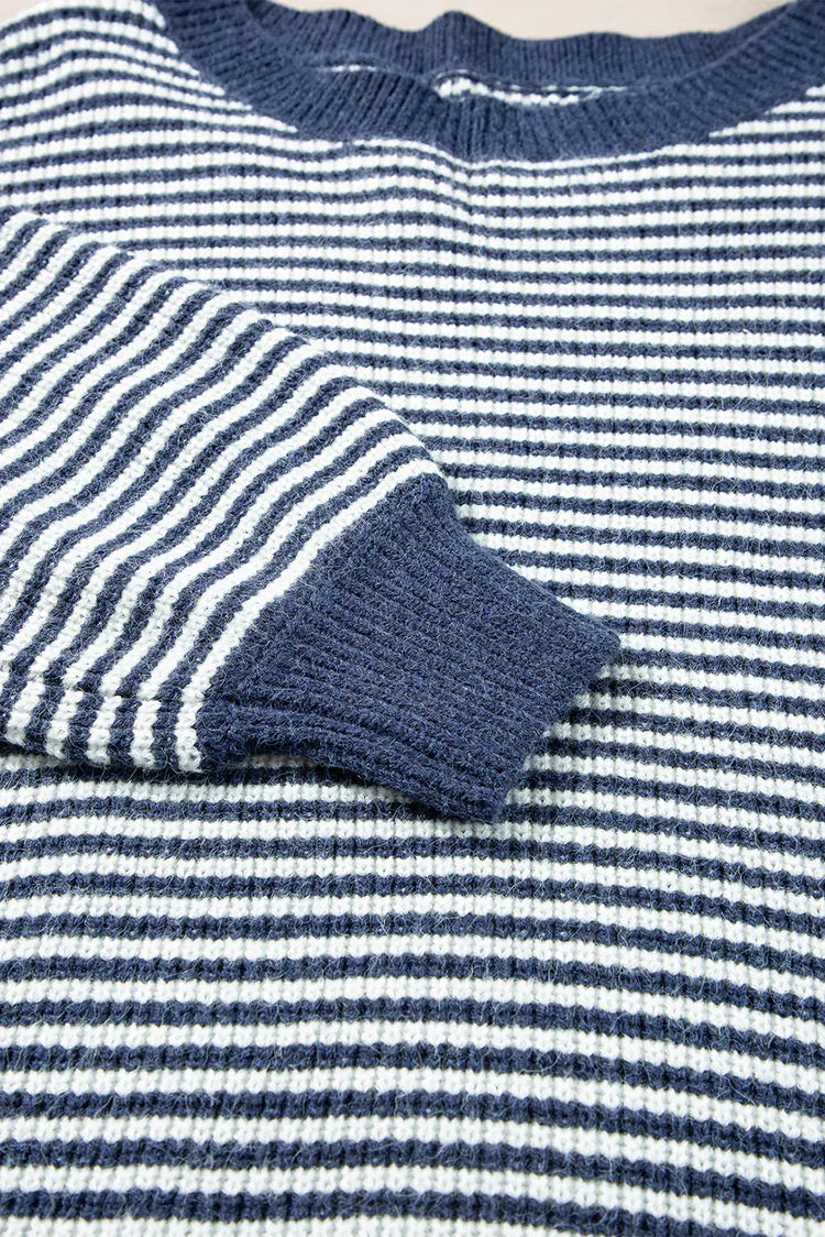 Eva™ Comfy Striped Knit Pullover