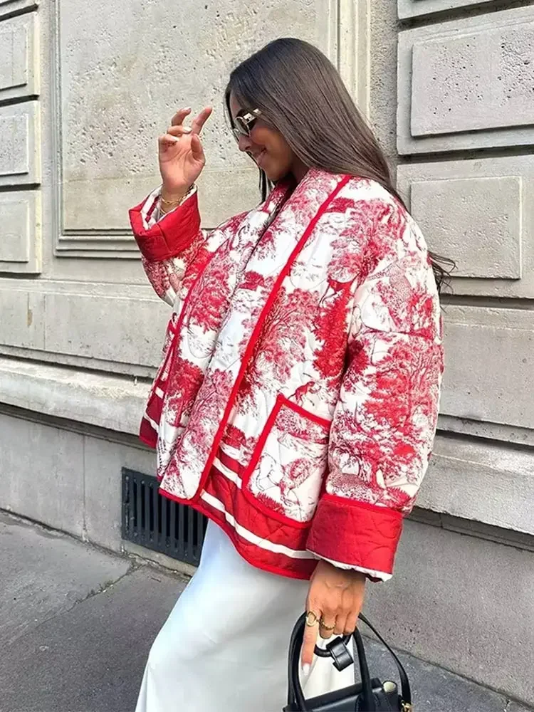 Celeste™ - Stylish Quilted Cotton Jacket for Urban Living