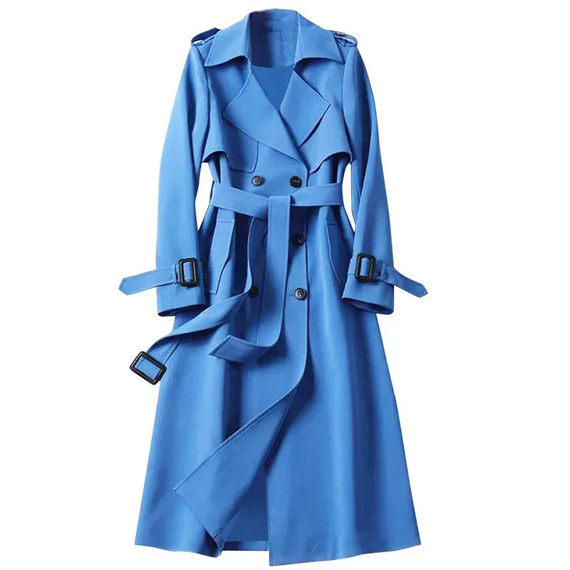 Chloe™ - Timeless Belted Trench Coat