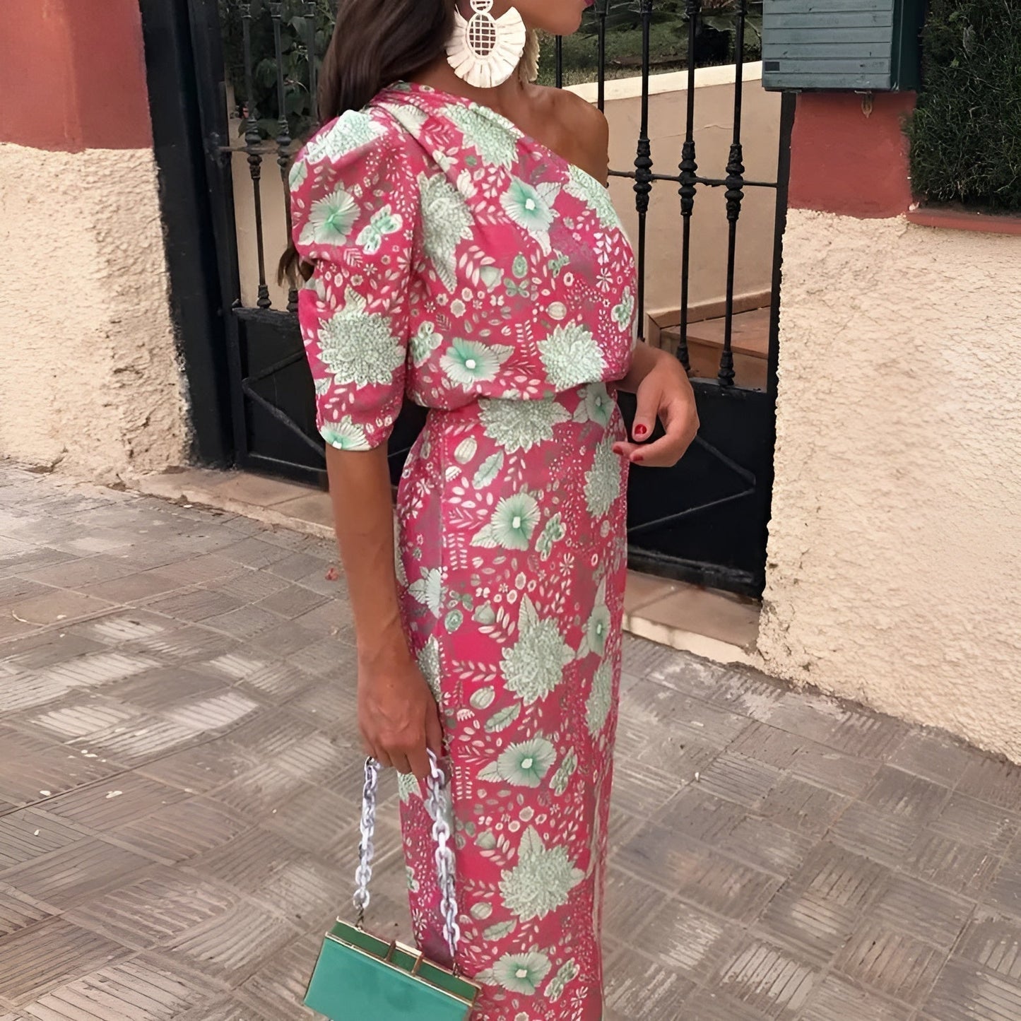 Miles™ | Asymmetrical One-Shoulder Dress