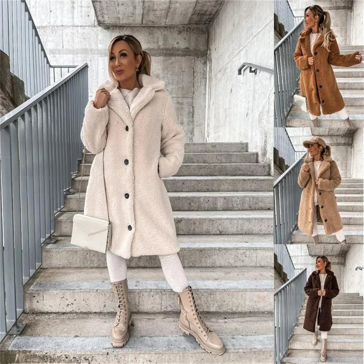 Ava™ - Cozy Teddy Coat for Ultimate Warmth