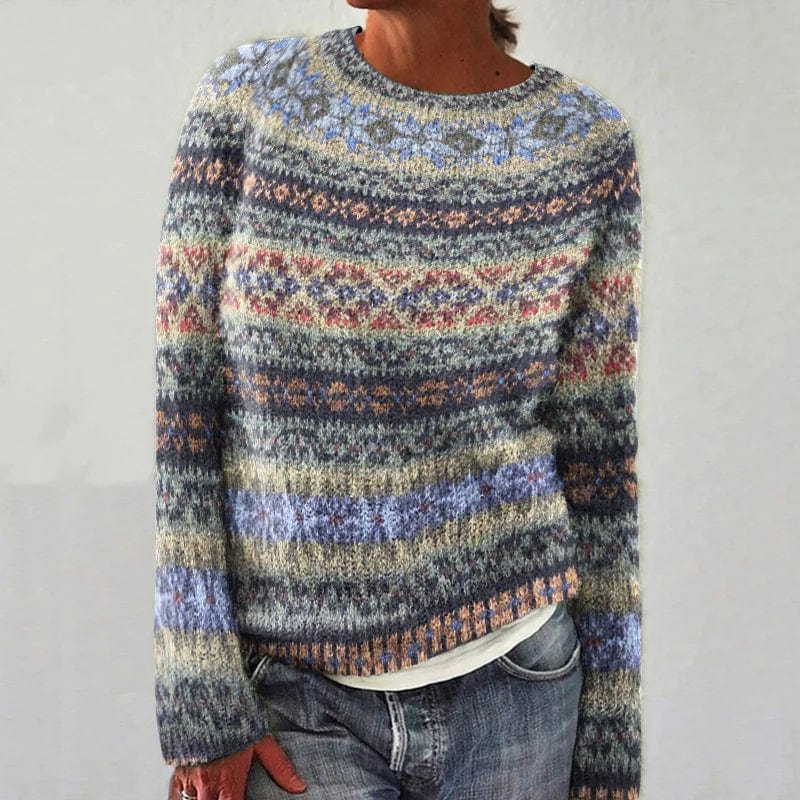 Ava™ - Classic Vintage-Inspired Knit Sweater