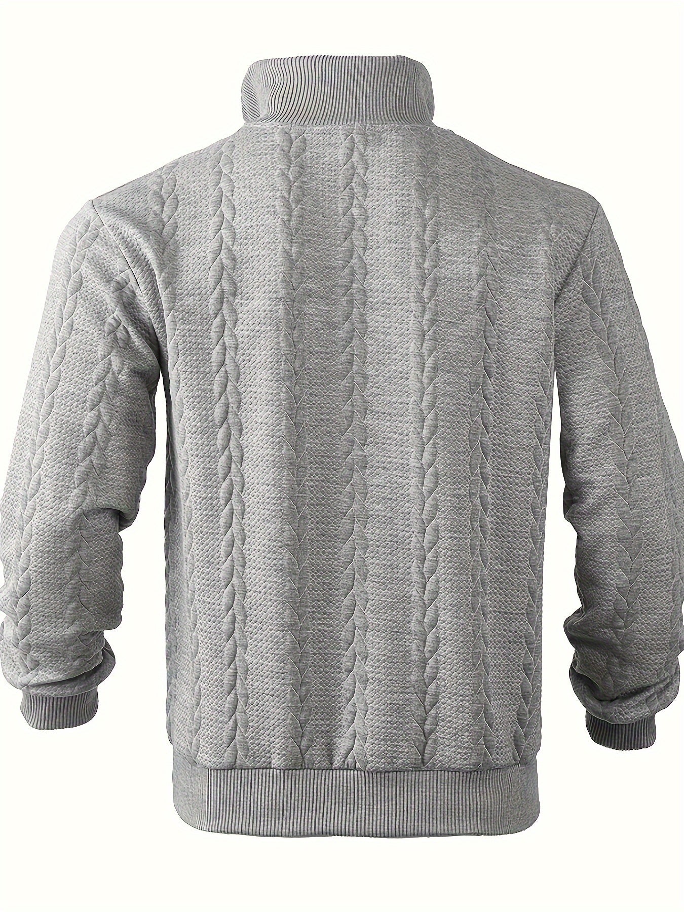Liam – Classic Zippered Vintage Sweater for Men