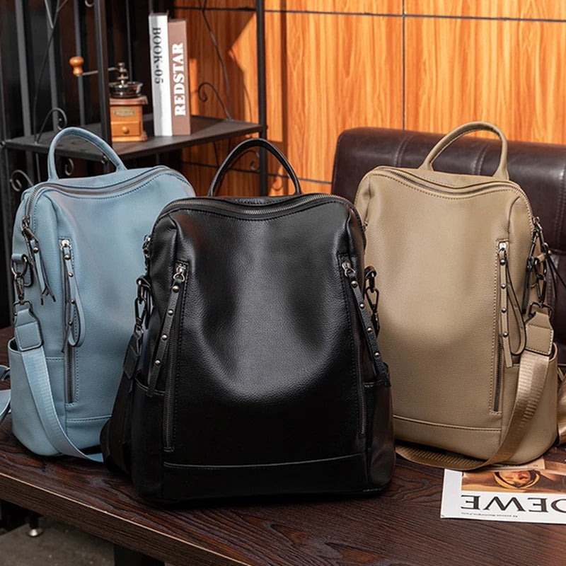 SERENA | Chic Leather Backpack