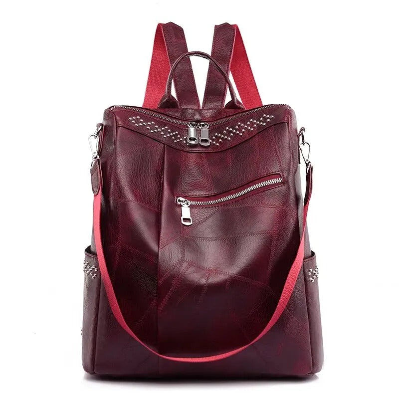 Ruby | Stylish Leather Backpack