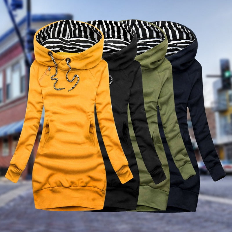 Zara™ - Hooded Striped Sweatshirt