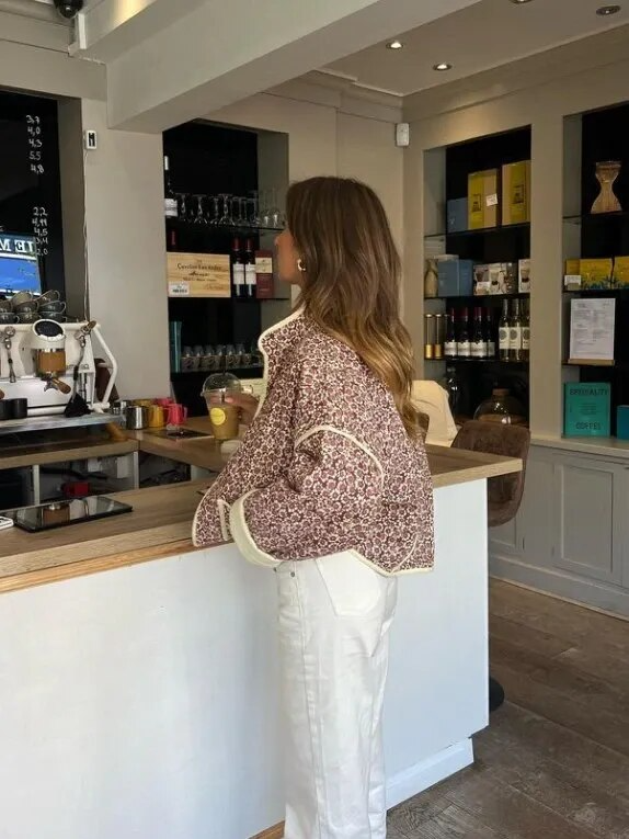 Isabella™ - Classic Floral Vintage Coat