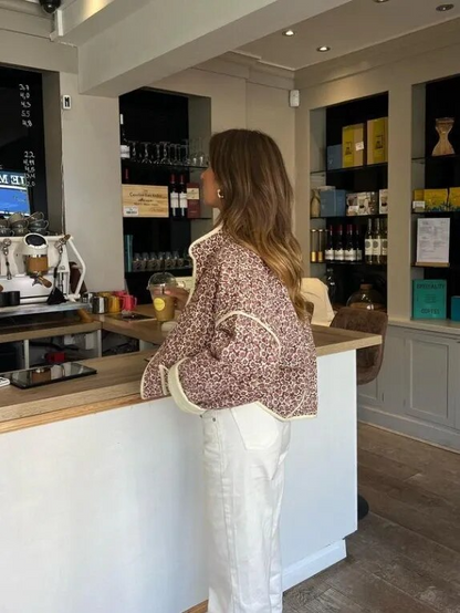 Isabella™ - Classic Floral Vintage Coat