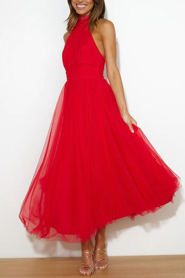 Mavy - Maxi Dress with Skirt