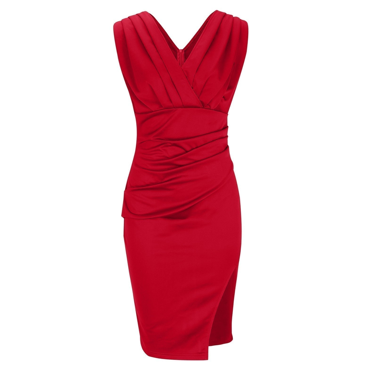 V-Neck Curve Dress by Noelle