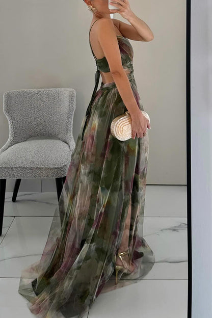 Florence – Enchanted Garden Maxi Dress