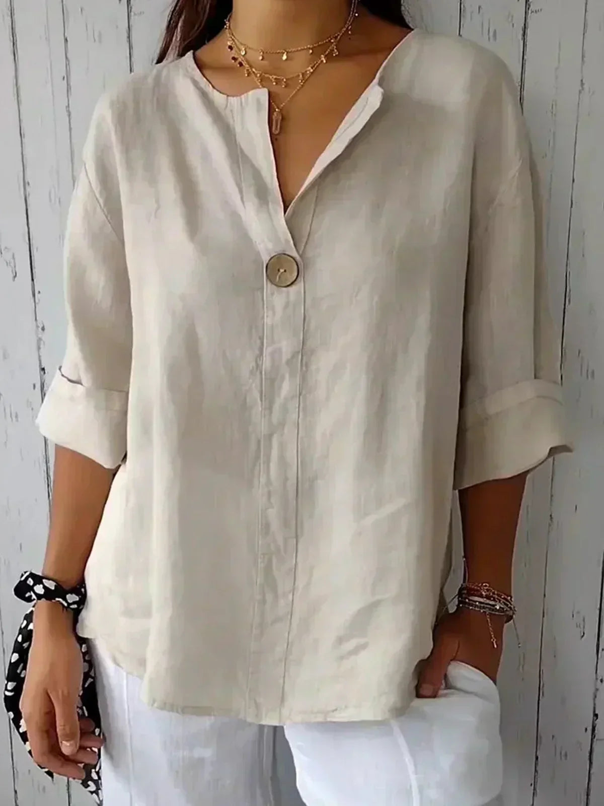 Mae Simple Elegance Blouse