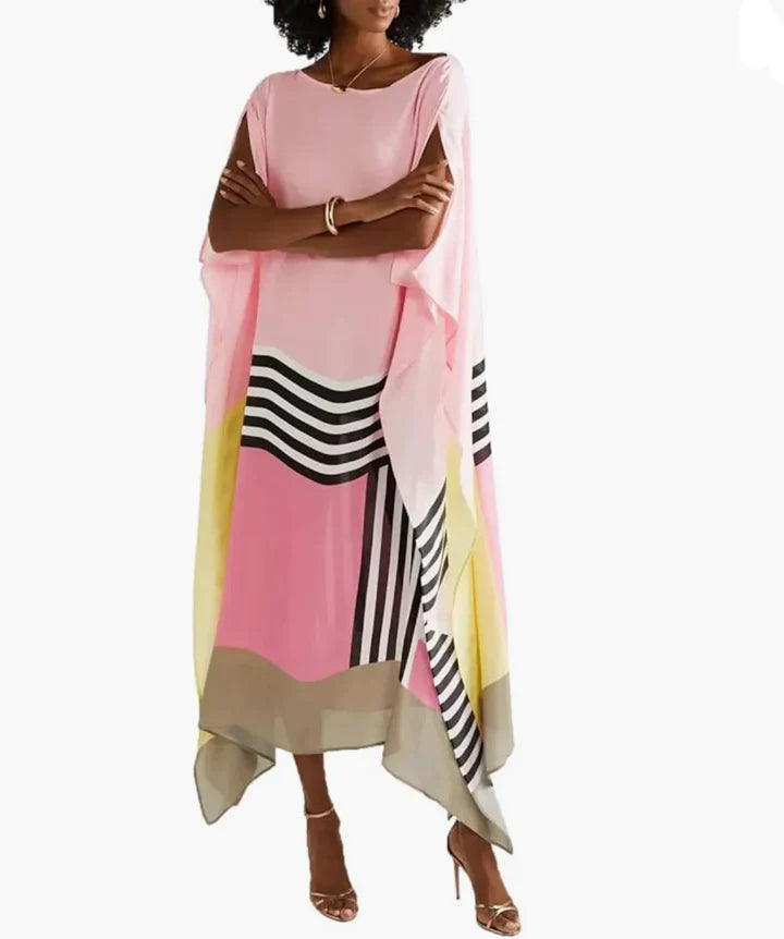 Mia's Contemporary Asymmetrical Sheath Dress