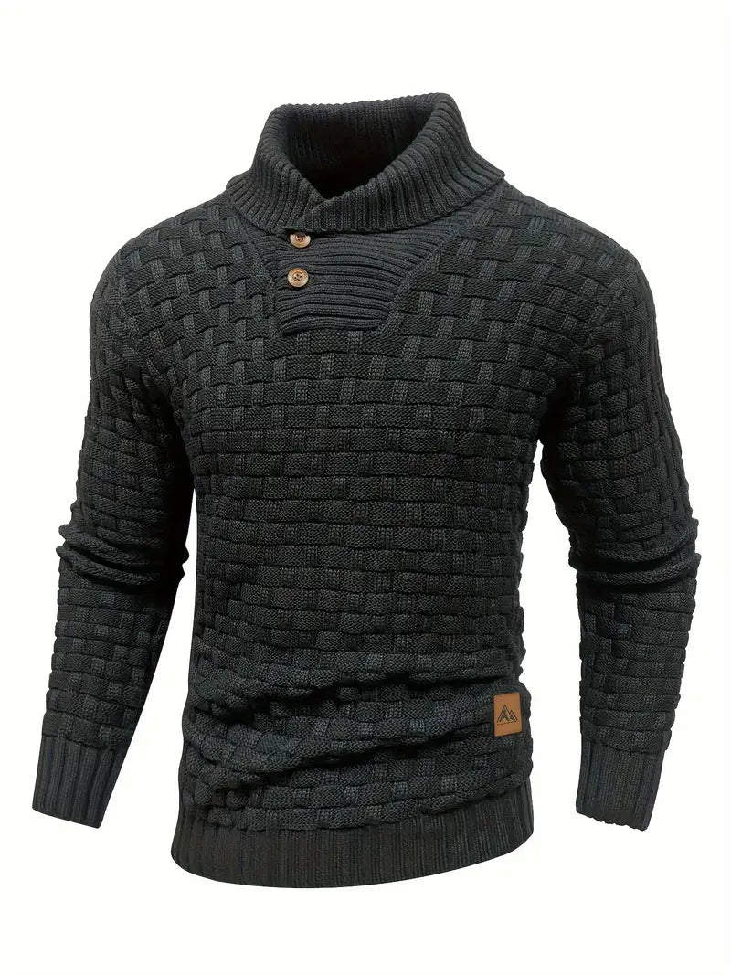 Saxon™ - Wooden Grain Sweater