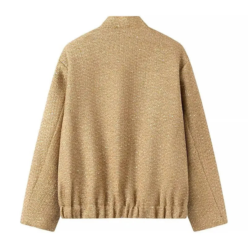 Eva | Jacket with Beaded Trim