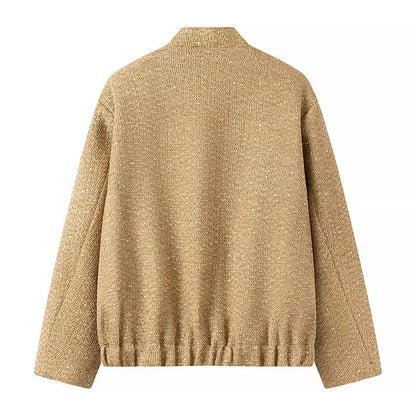 Eva | Jacket with Beaded Trim