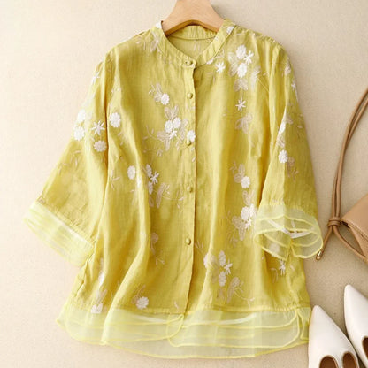 Seraphina™ | Elegant Embroidered Top