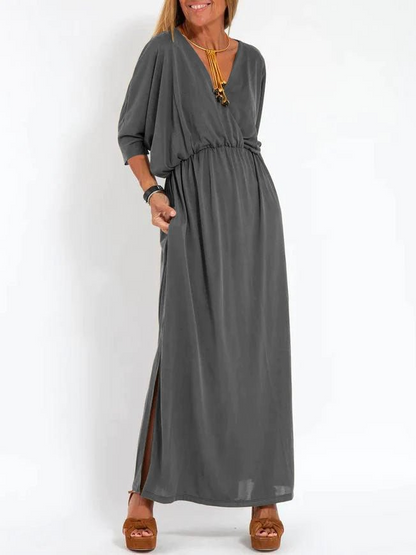 Timeless Elegance: Global Allure Maxi Dress