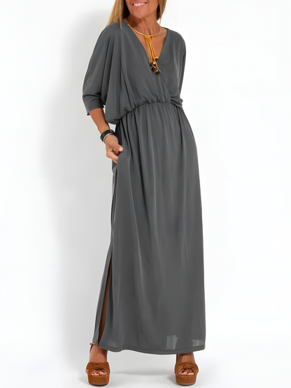 Timeless Elegance: Global Allure Maxi Dress