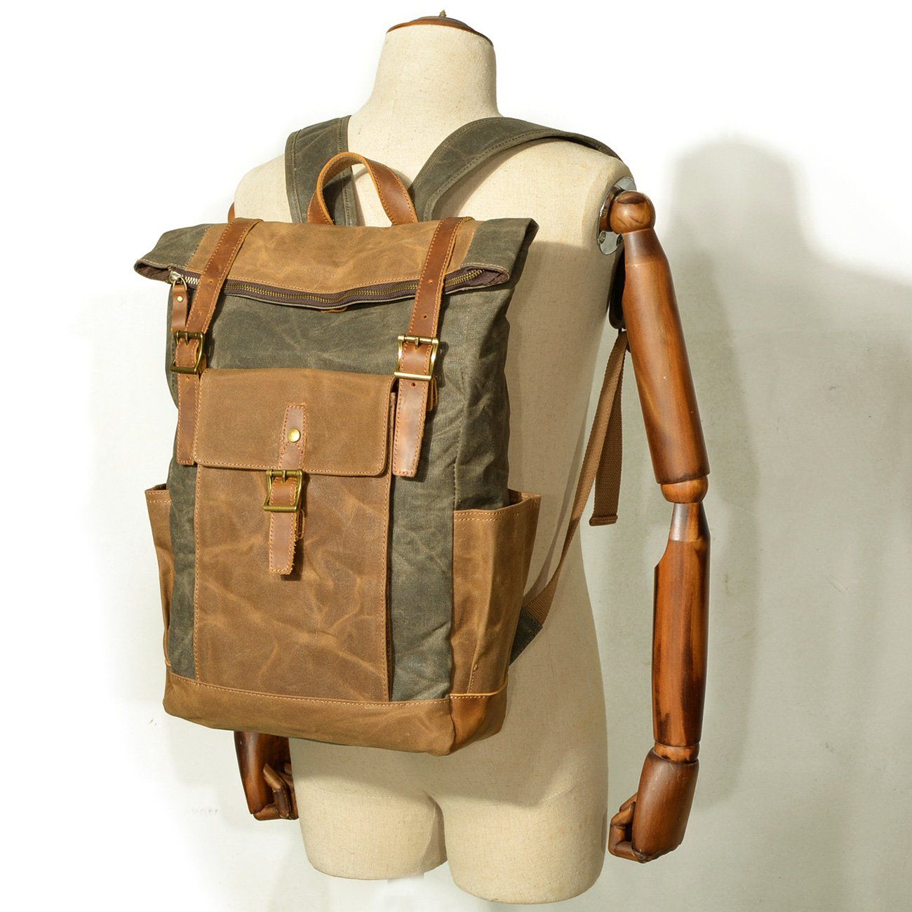 John Men's Canvas Backpack