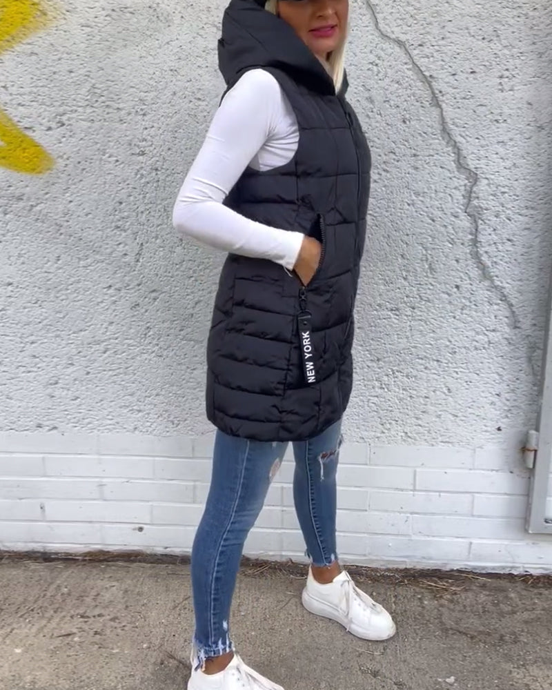 Nova™ - Quilted Hooded Vest for Urban Style
