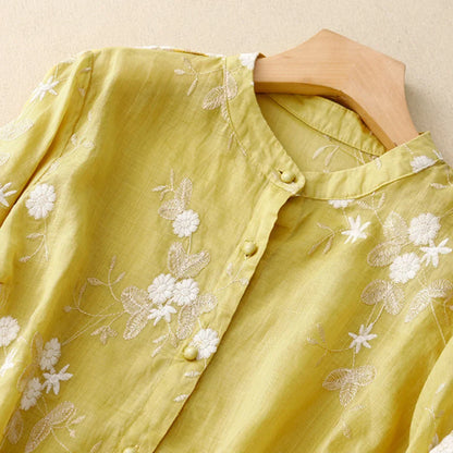 Seraphina™ | Elegant Embroidered Top