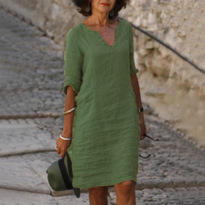 Chloe's™ Graceful Minimalist Dress