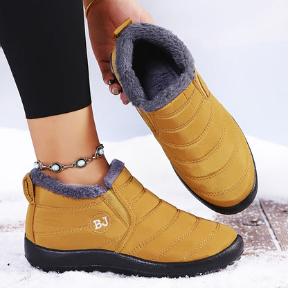 Belinda-Jill | Cozy Winter Slip-On Boots