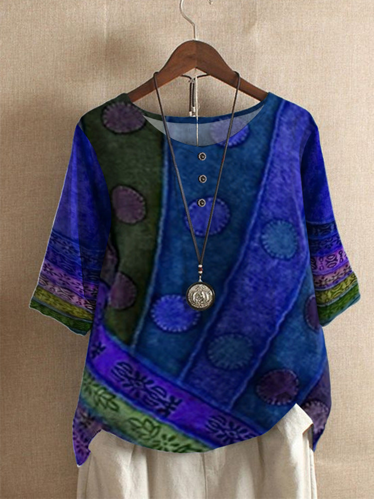 Mirella™ Enchanted Floral Blouse
