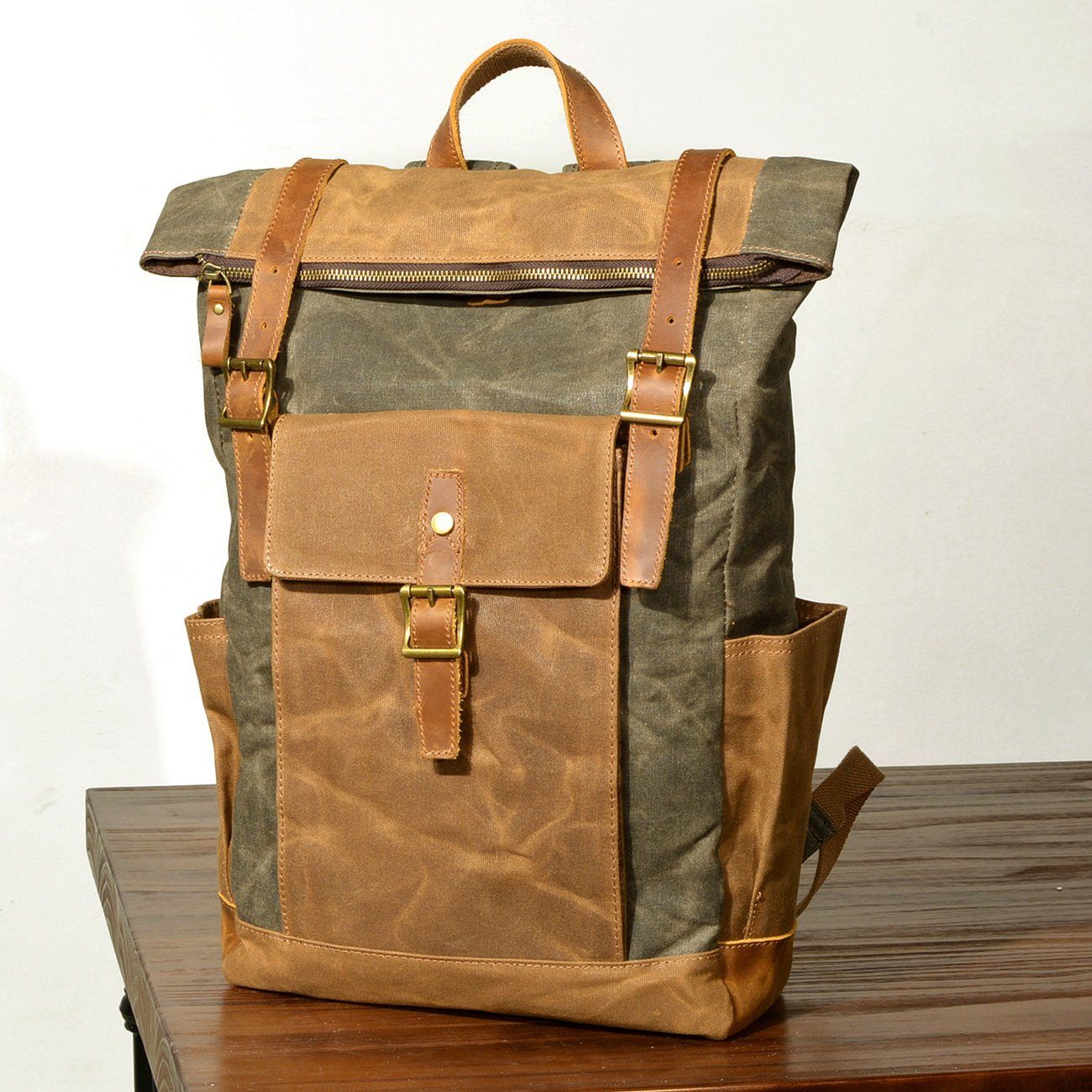 John Men's Canvas Backpack