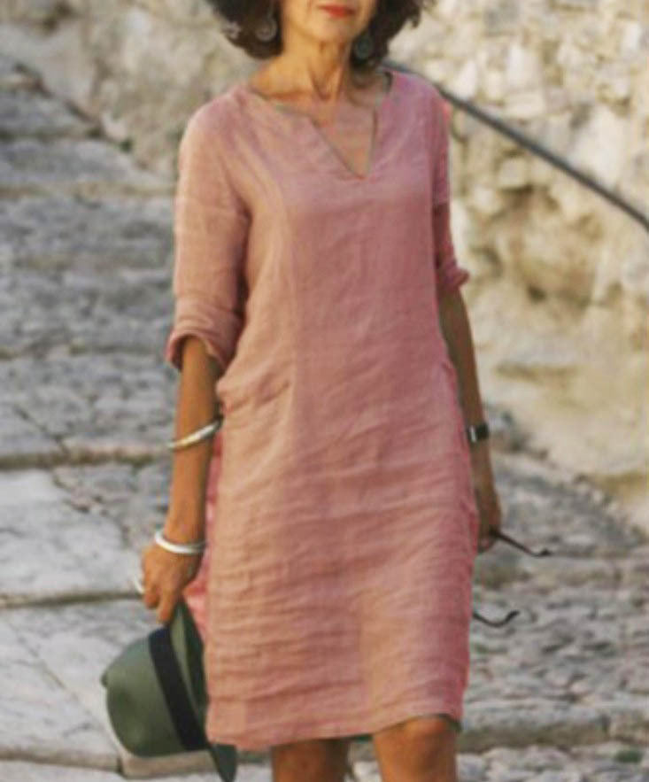 Chloe's™ Graceful Minimalist Dress