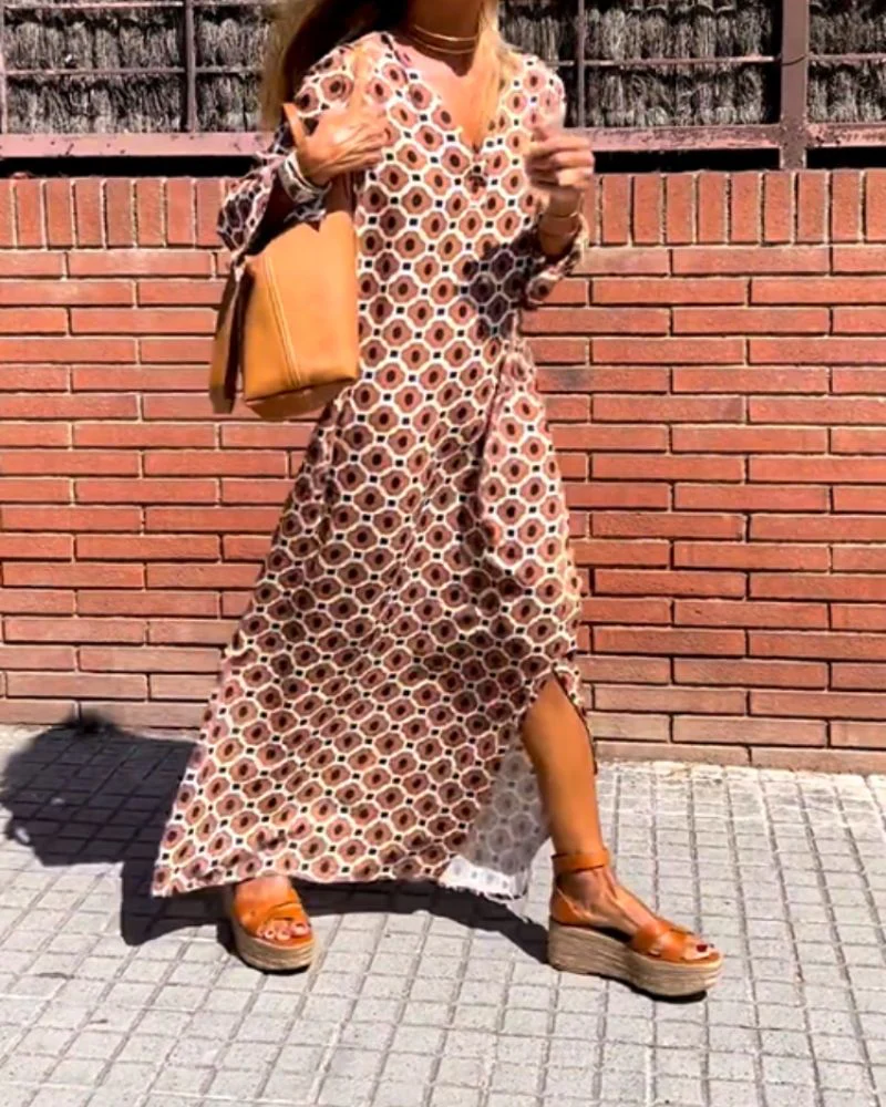 Ivy's Elegant Flow Dress