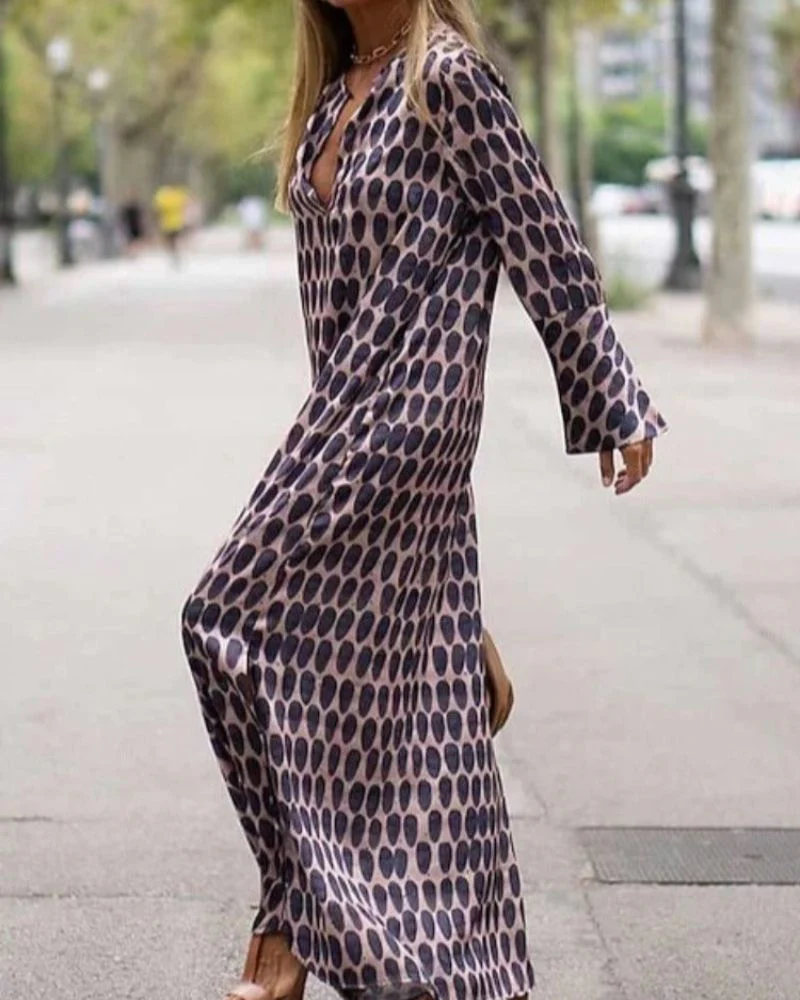 Ivy's Elegant Flow Dress