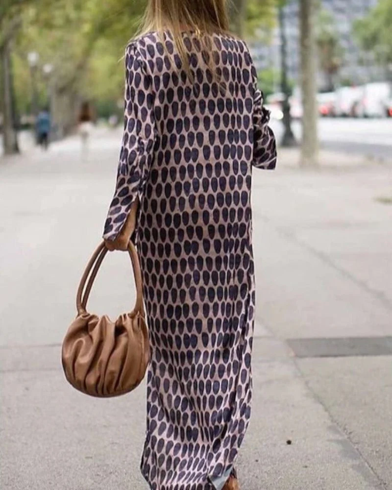 Ivy's Elegant Flow Dress
