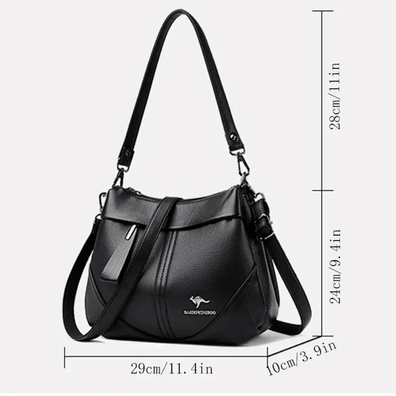 Audrey Crossbody Messenger Bag