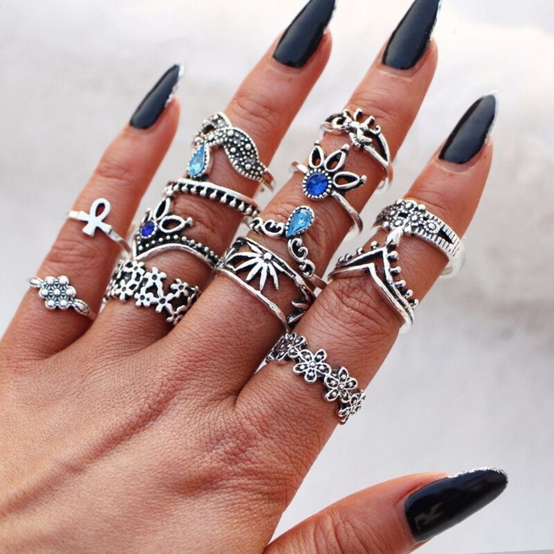 Exclusive Premium Set of 8 to 12 Rings