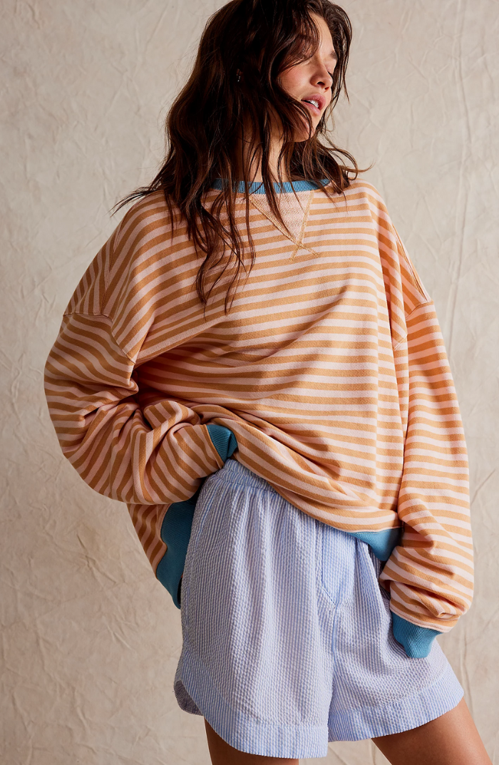 Luna™ Casual Striped Pullover