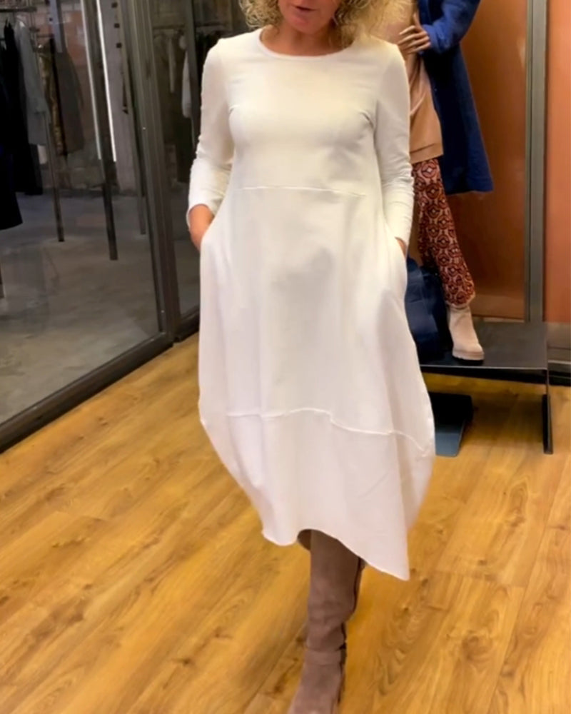 Eloise™ Midi Dress with Pockets