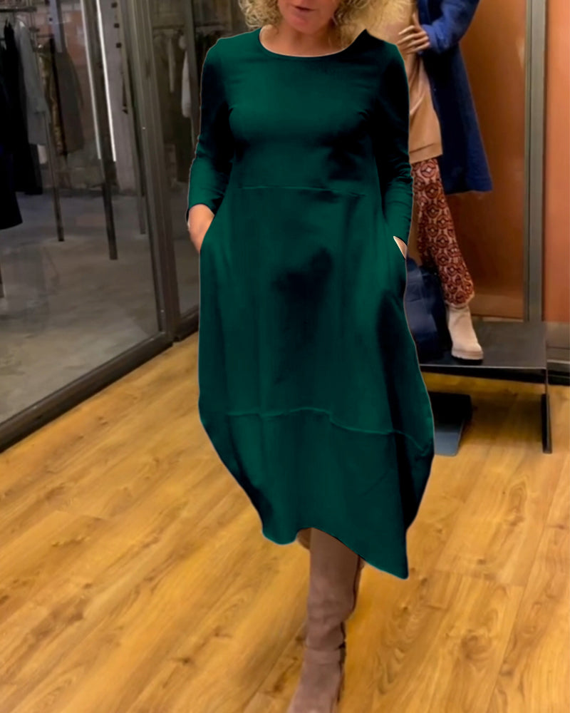 Eloise™ Midi Dress with Pockets