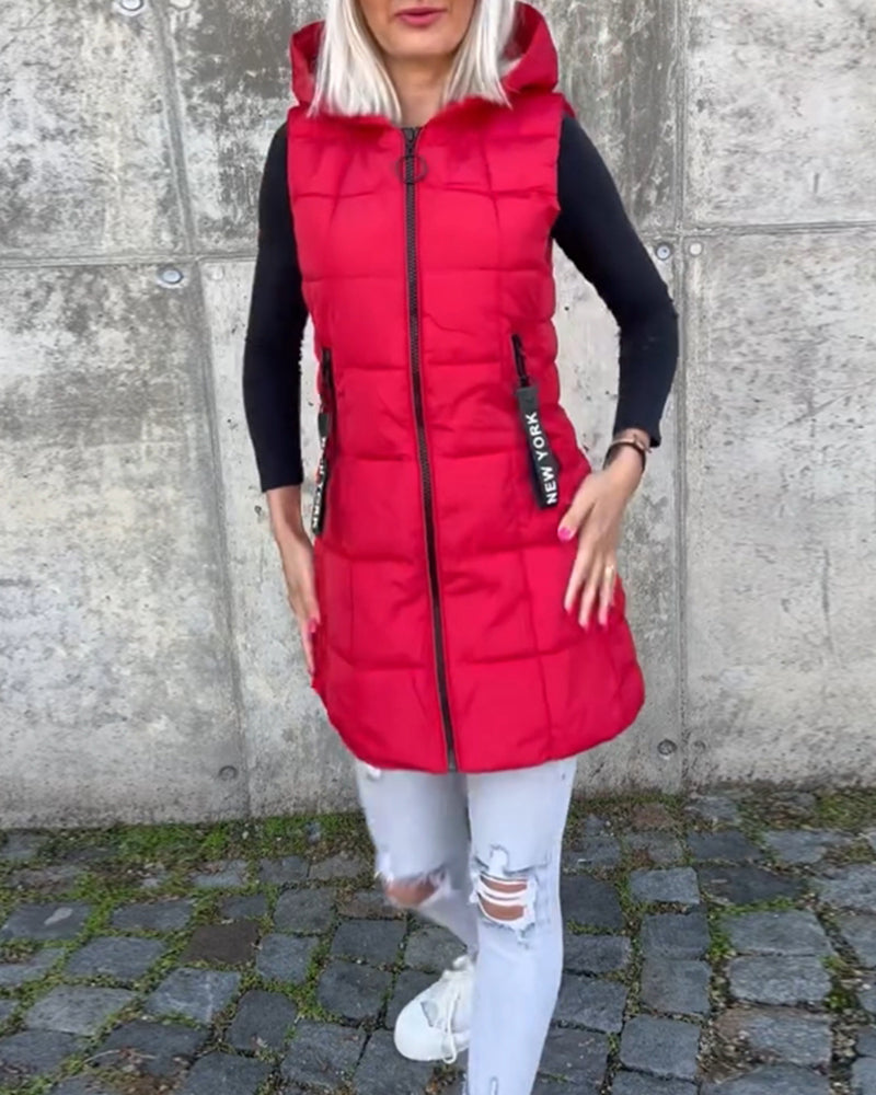 Nova™ - Quilted Hooded Vest for Urban Style