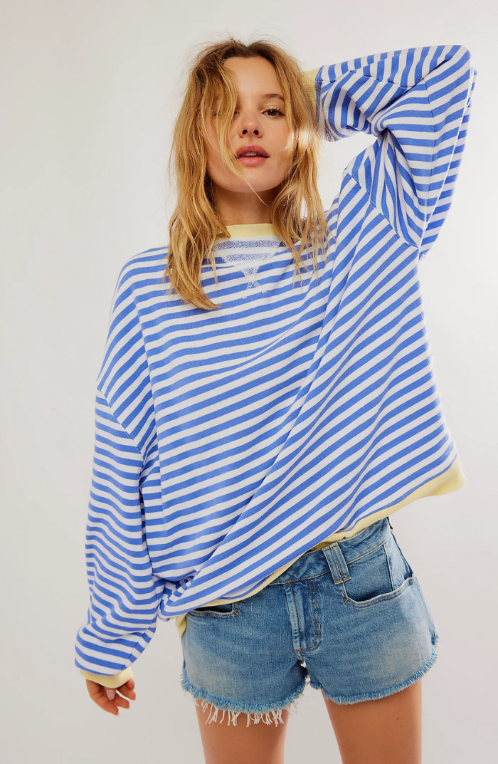 Luna™ Casual Striped Pullover