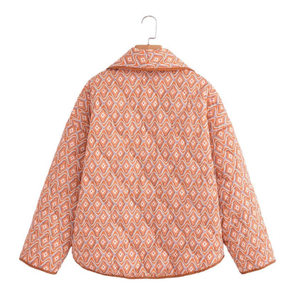 Maya | Quilted Wrap Coat