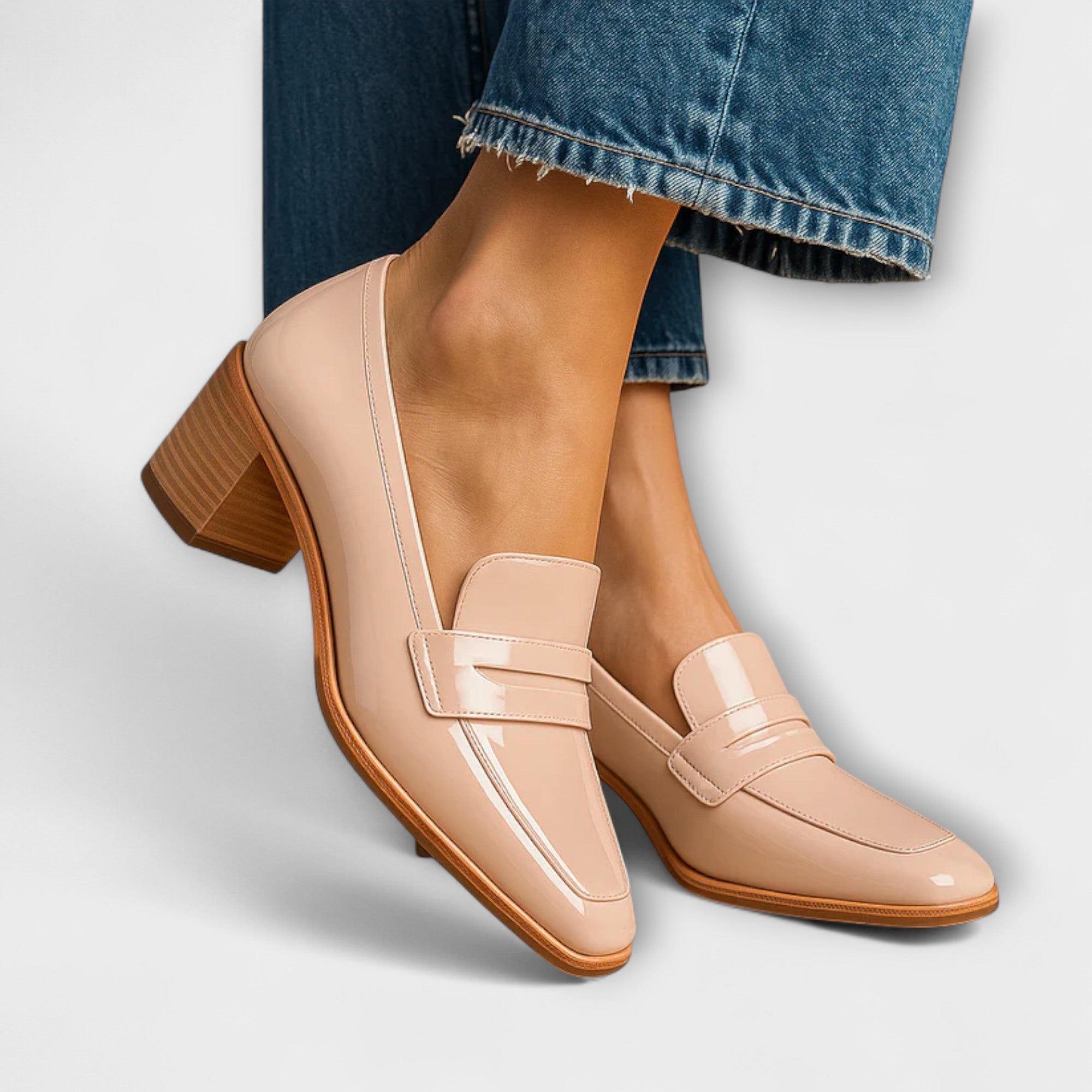 Ela - Glossy Loafers