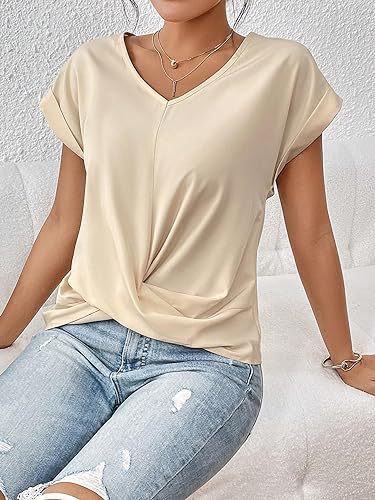 ARIA - Short Sleeve Top in Organic Cotton
