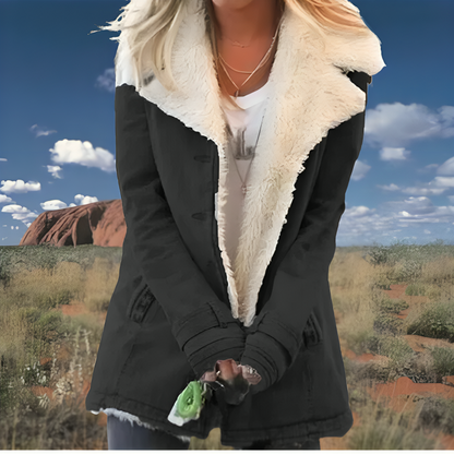 Scarlett™ - Cozy Sherpa-Lined Casual Jacket